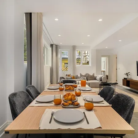 Whome Stylish Oasis With Patio Near Parque Eduardo Vii Apartman *